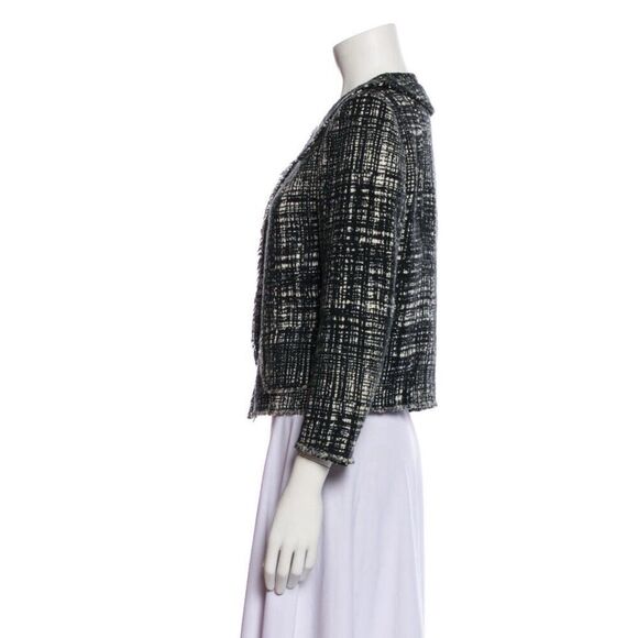 prada 2011 tweed pattern evening jacket Size US6 IT42 - Picture 3 of 6
